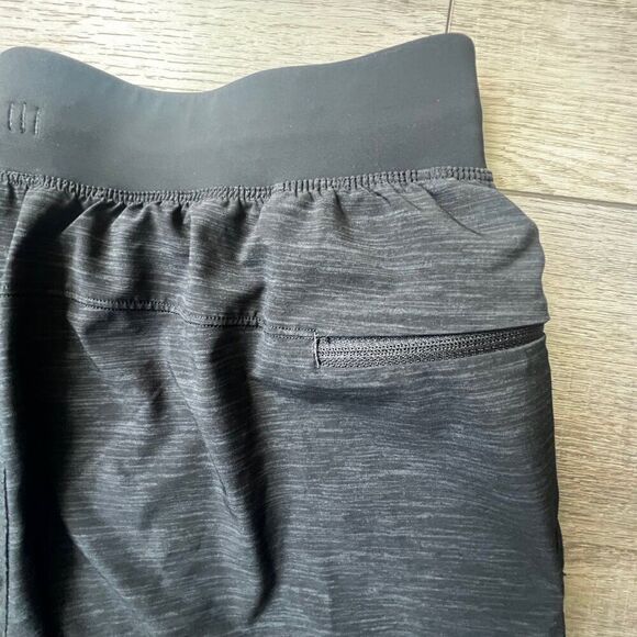 Lululemon Mens Active Performance Stretchy Shorts Zipper Pockets Training Gym - Picture 9 of 13